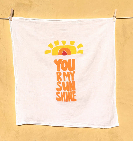 You Are My Sunshine Towel