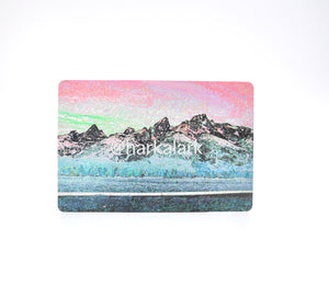 Pink Mountain Sky Postcard